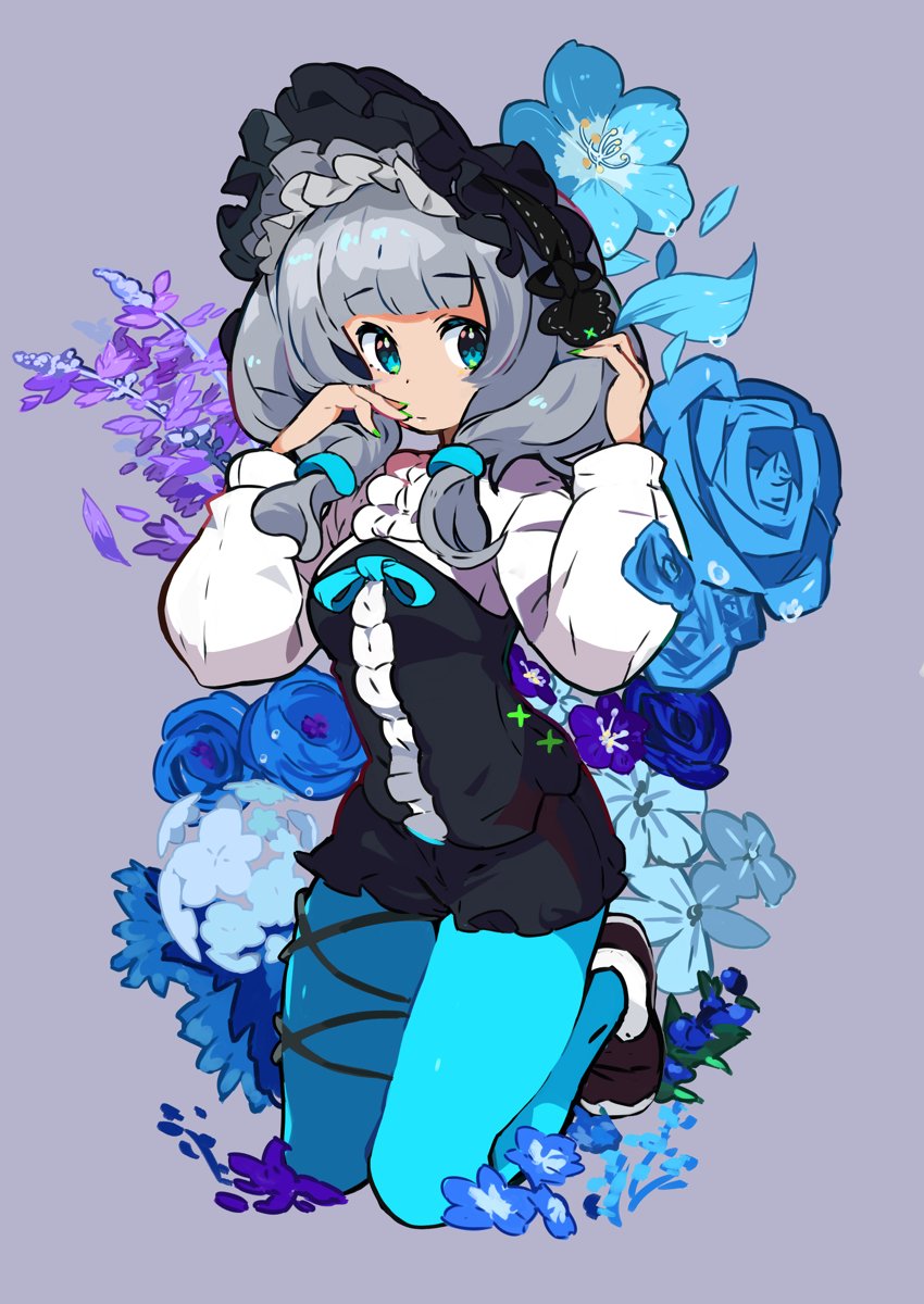「Blue harb? 」|くるみつのイラスト