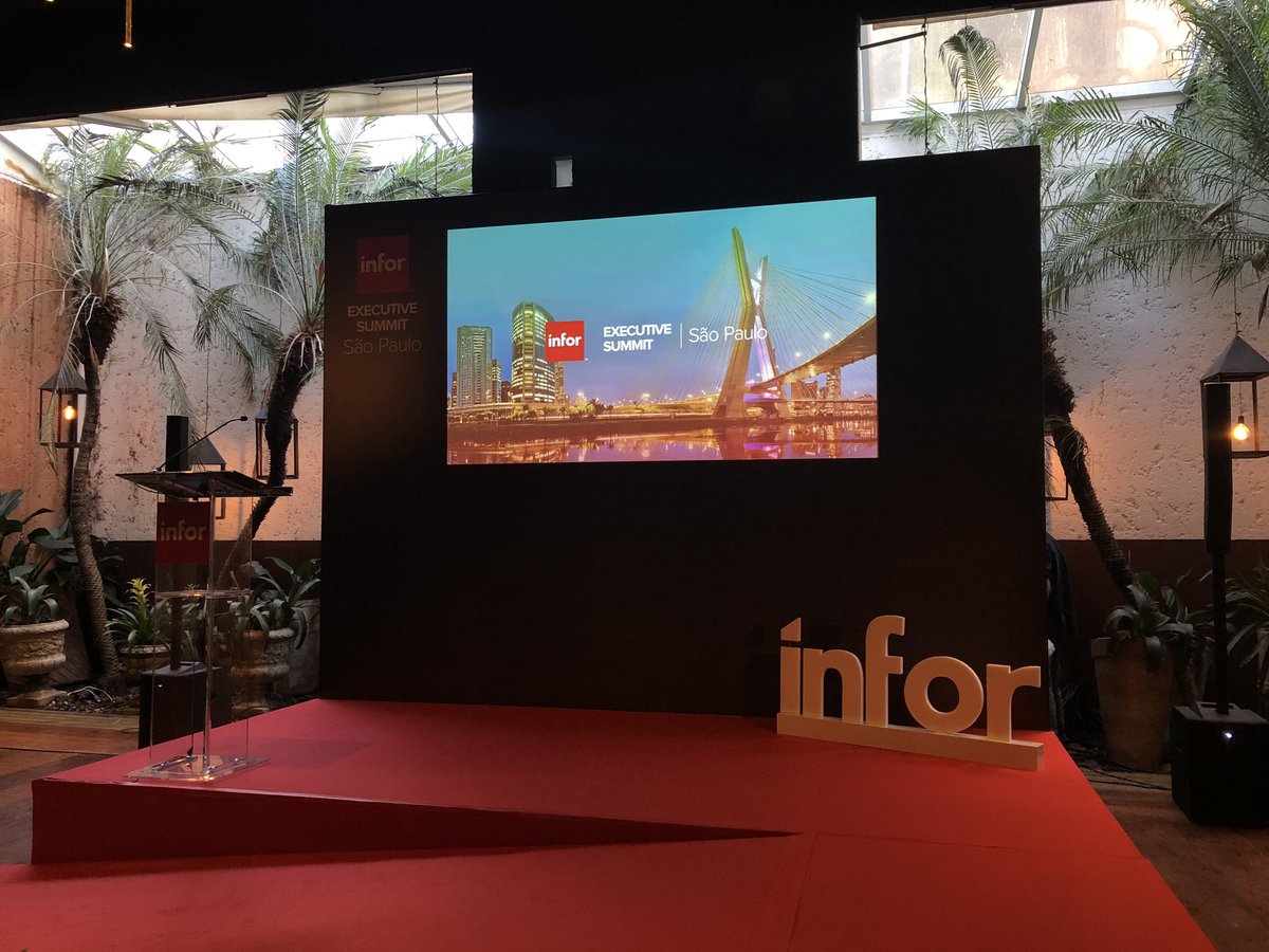 infor_brasil's tweet photo. InforExecutive Summit #inforlatam2020 https://t.co/srYeRwhZZE