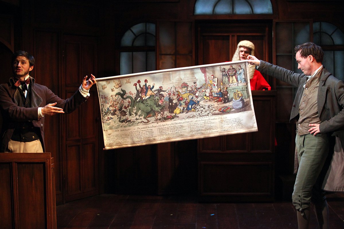 RichmondTheatre's tweet photo. ⭐️⭐️⭐️⭐️⭐️ "The play romps along happily brimming with witty banter." - @EssentialSurrey 

Treat yourself this Half Term to @TrialByLaughter, on with us until Saturday! https://t.co/iXBN0wuTkE https://t.co/TzCvvcEn0B