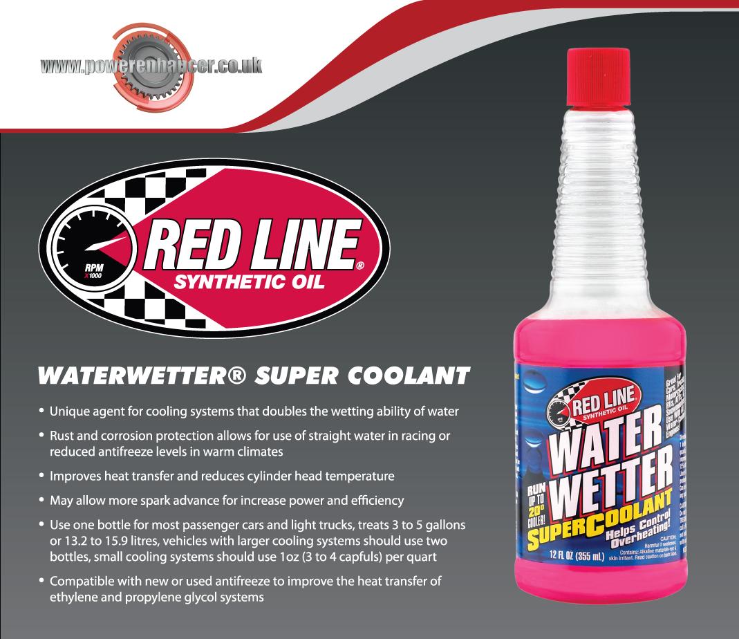 PowerEnhancer's tweet image. Red Line WaterWetter® Super Coolant is a unique agent for cooling systems that doubles the wetting ability of water. It is available on our website here: powerenhancer.co.uk/red-line-water…