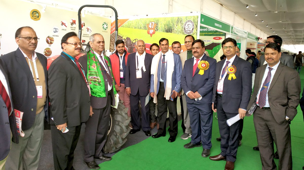 icarindia's tweet photo. Dr. T. Mohapatra, DG (ICAR) visited an exhibition on the theme, “Innovations for Agricultural Transformation” today. The exhibition is being held on the sidelines of 14th Agricultural Science Congress at IARI Mela Ground, New Delhi from 20-23rd February 2019. https://t.co/8QaxqHQeVB