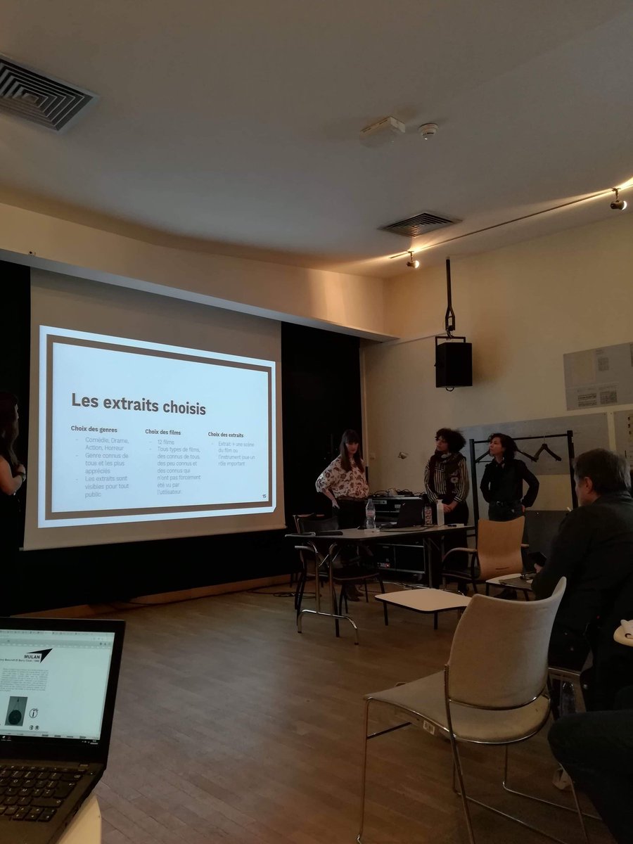 mnm_p3's tweet photo. Hier les étudiantes #MNM18 ont présenté leur projet numérique en partenariat avec la @philharmonie. Après de longues semaines de production les quatre groupes se sont ainsi succédés présentant tour à tour un outil de médiation numérique cc @_omr @BoulevardduXIXe @brigittechotel https://t.co/7ItJH0Dp2j