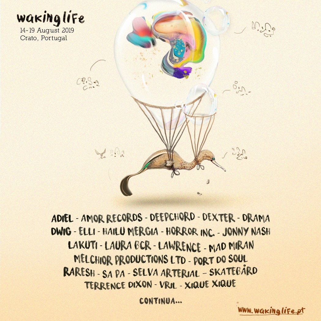 Ca y est elle est arrivée, la seconde vague de noms du Waking Life #Festival. On a déjà hate de retourner dans cette oasis arty. Nous l'avons clairement élu meilleur festival européen chez <a href="/Beatalair/">Beat à l'air</a> #art #wakinglife #chill #music #portugal #lisboa #release