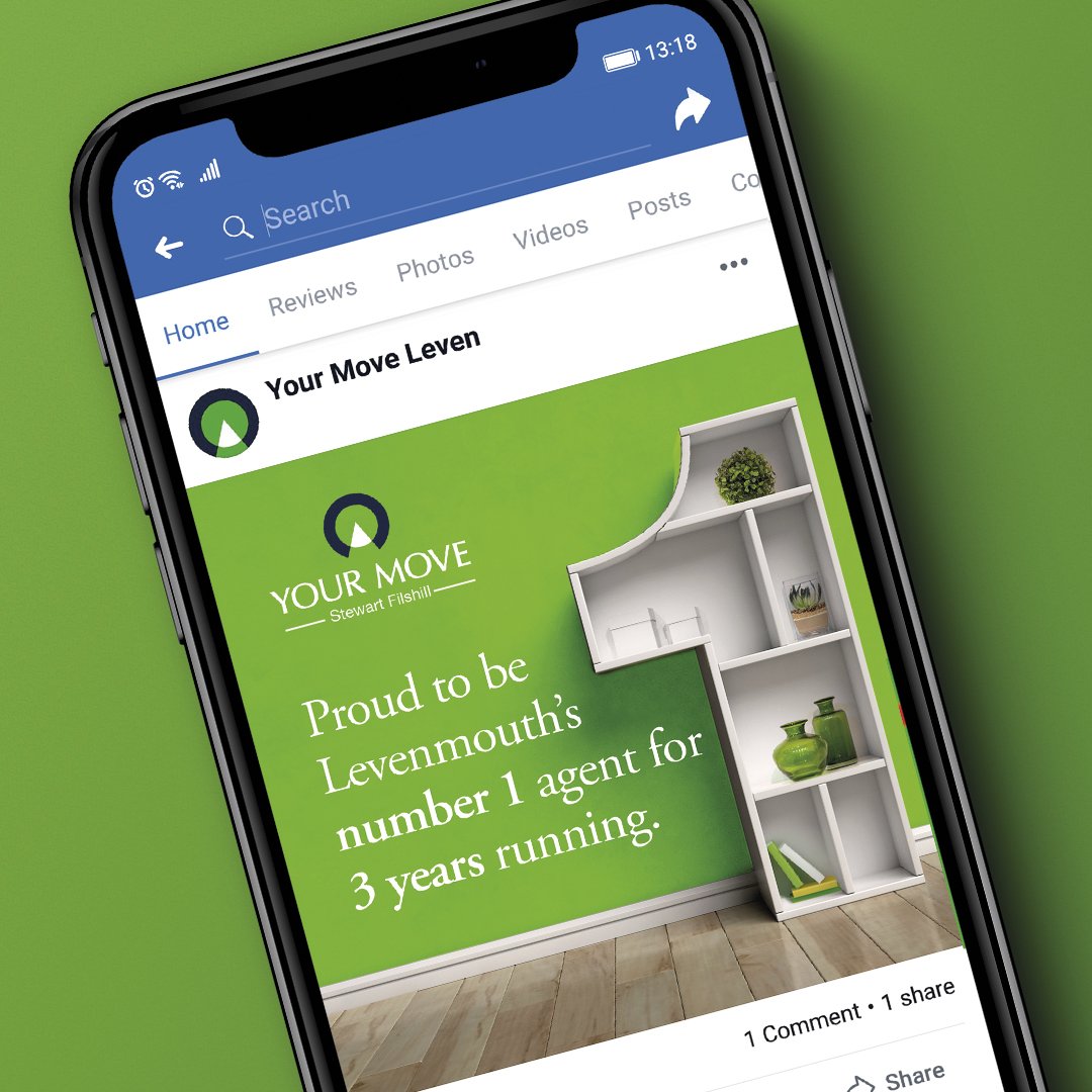 Social media campaigns for local sales superstar Your Move Stewart Filshill eager to continue 3 years of success. This NO.1 agent commissioned us to create a lighthearted approach focusing on characters based (loosely) on their staff to emphasize their focus on friendly expertise
