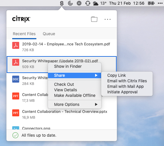 send a pdf from citrix viewer to mac send a pdf from citrix viewer to mac