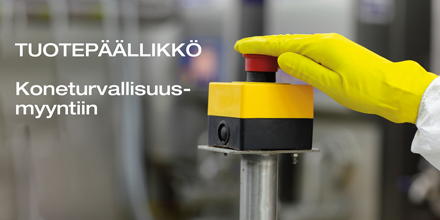 SARLIN_OY_AB's tweet photo. Haemme tuotepäällikköä koneturvallisuusmyyntiin. Vastaat Koneturvallisuus –tuoteryhmän tuotteiden ja ratkaisukokonaisuuksien myynnistä valituille kotimaisille teollisuusasiakkaillemme. Hae 10.3.2019 mennessä. https://t.co/klBUgJ2CSH