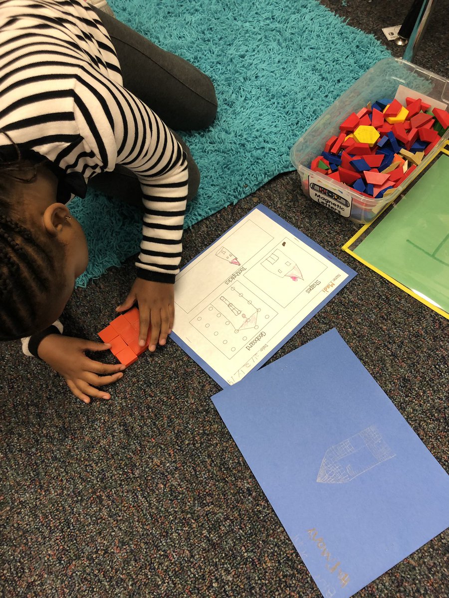 JordanMDawn1's tweet photo. Our little architects are hard at work following their blueprint. No Big, Bad Wolf will blow these houses down!! #rockbrookscholars https://t.co/sIIFTdUN5C
