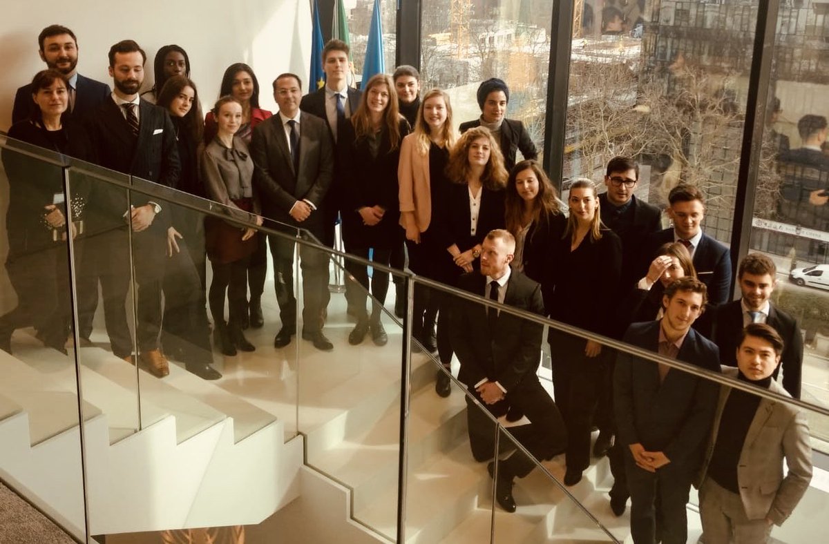 UNIDO_Brussels's tweet photo. Great conference with Université Libre de Bruxelles @ULBruxelles  @ULBMUN students - so committed to @UN @SDGoals @EU_Commission values. https://t.co/lvOr5pIxS2