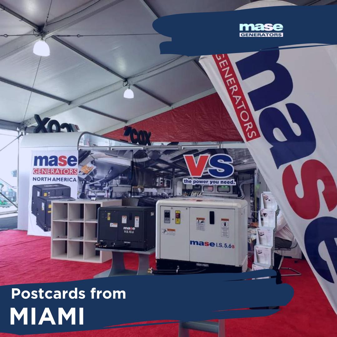 NauticaItaPress's tweet photo. Debutto americano per #MaseGenerators che a Miami presenta i nuovissimi modelli della serie VS, rivoluzionari generatori a giri variabili, destinati a trasformare il modo di progettare gli impianti elettrici di bordo.
#nauticaitaliana #member #masegenerators #miami https://t.co/vuDutJYZzB