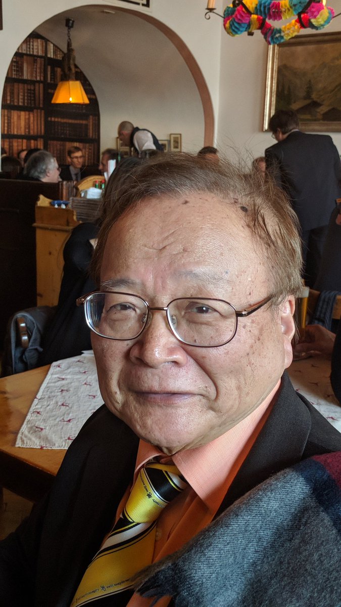 Hajime Yoshino .. before the Festschrift at Zipferbräu