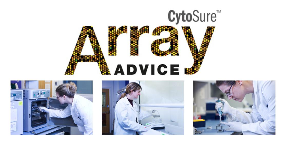 OxfordGeneTech's tweet image. View the latest Array Advice! This month’s tip offers advice on monitoring the temperature of your hybridisation oven ogt.com/support/tips-a… #arrays #microarrays #arrayadvice #arraytips #cytosure