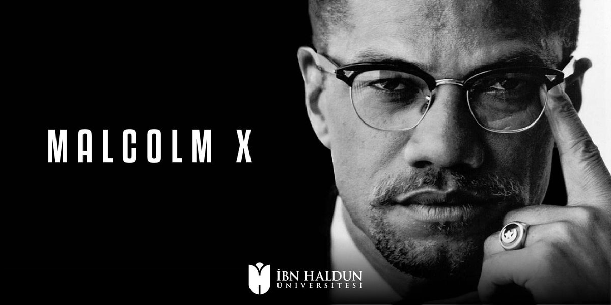نحيي ذكرى الشهيد #مالكولم_إكس، الذي مارس أشد أشكال الجرأة في هجرة القلب من الشرور إلى الخير ومن العبودية إلى #الحرية الحقيقية.
<a href="/ibnHalduni_Ar/">جامعة ابن خلدون</a> 
#MalcolmX