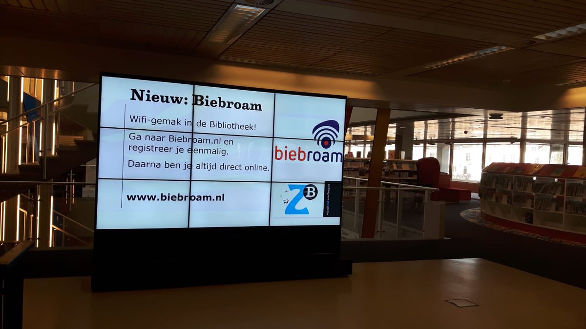 #biebroam in alle #bibliotheken van #zeeland