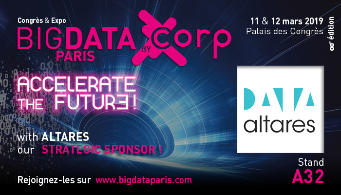 AltaresDB's tweet photo. #BigDataParis | @AltaresDB est partenaire du salon @bigdataparis 2019 qui se tiendra les 11 et 12 mars prochains. Retrouvez-nous sur le stand A32 pour découvrir notre connecteur #Dataxess et notre plateforme cloud #IndueD dédiée à vos enjeux de conformité
https://t.co/gjc8qITS5d https://t.co/k7ok0BE1oU
