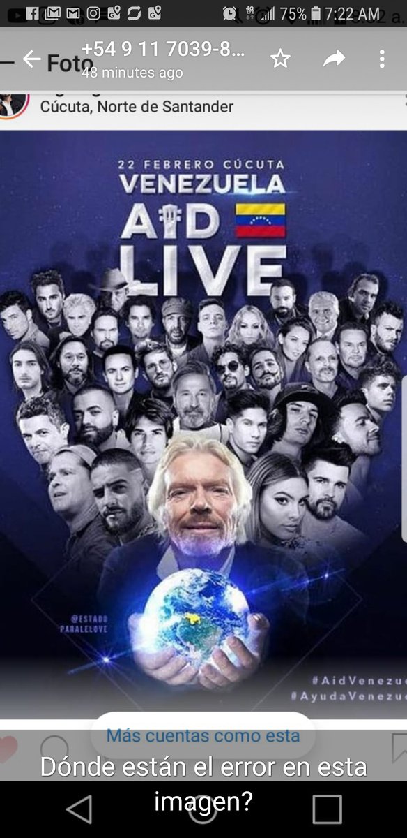 Laura_Weffer's tweet photo. Por muchas razones encuentro este afiche horrendo:
-Parece que Branson fuera papá Dios y creador del universo.
-Solo hay tres mujeres.
-¿Será que es un evento de lectura del futuro o de magia improvisada?
-No veo que la verdadera razón del concierto sea protagonista. https://t.co/HmSX07Sw92