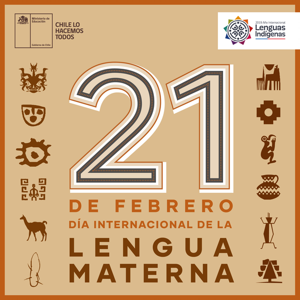 Mineduc's tweet photo. ¡Feliz #DíaDeLaLenguaMaterna!
¿Sabías que el 2019 es el Año Internacional de las Lenguas Indígenas? 
Es importante conservarlas, revitalizarlas y promoverlas a nivel nacional e internacional 🙌
Conoce el Plan de Revitalización Lingüístico del Mineduc en https://t.co/TxD5rRGVJD https://t.co/ffpAOdZmlK