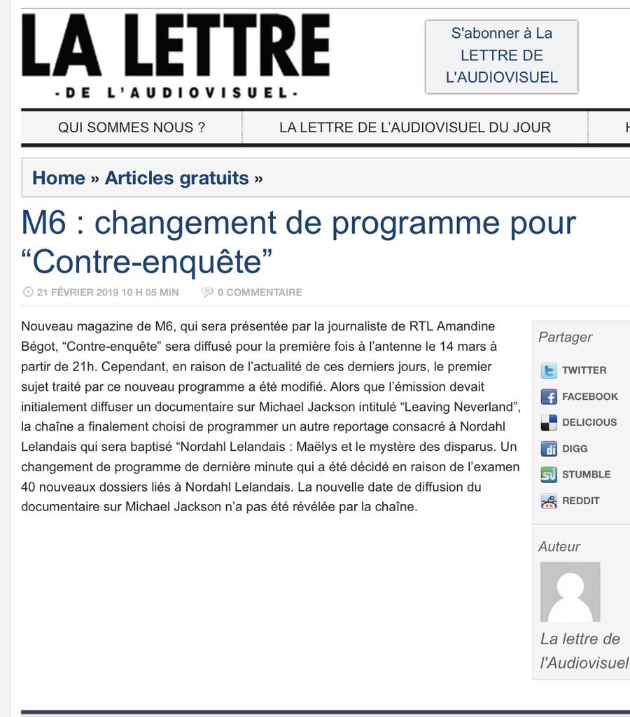 The Mjcast A Michael Jackson Podcast On Twitter Apparently French Tv Network M6 Has Postponed Its Scheduled Screening Of Leavingneverland Replacing It With Another Program Q Https T Co Pkpau6ia9r