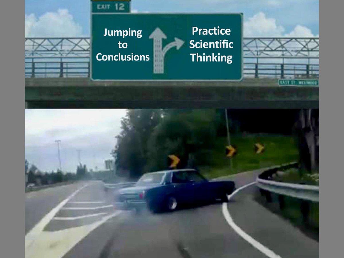 Failed experiments often show you which way you should turn next, in order to get closer to your goal.