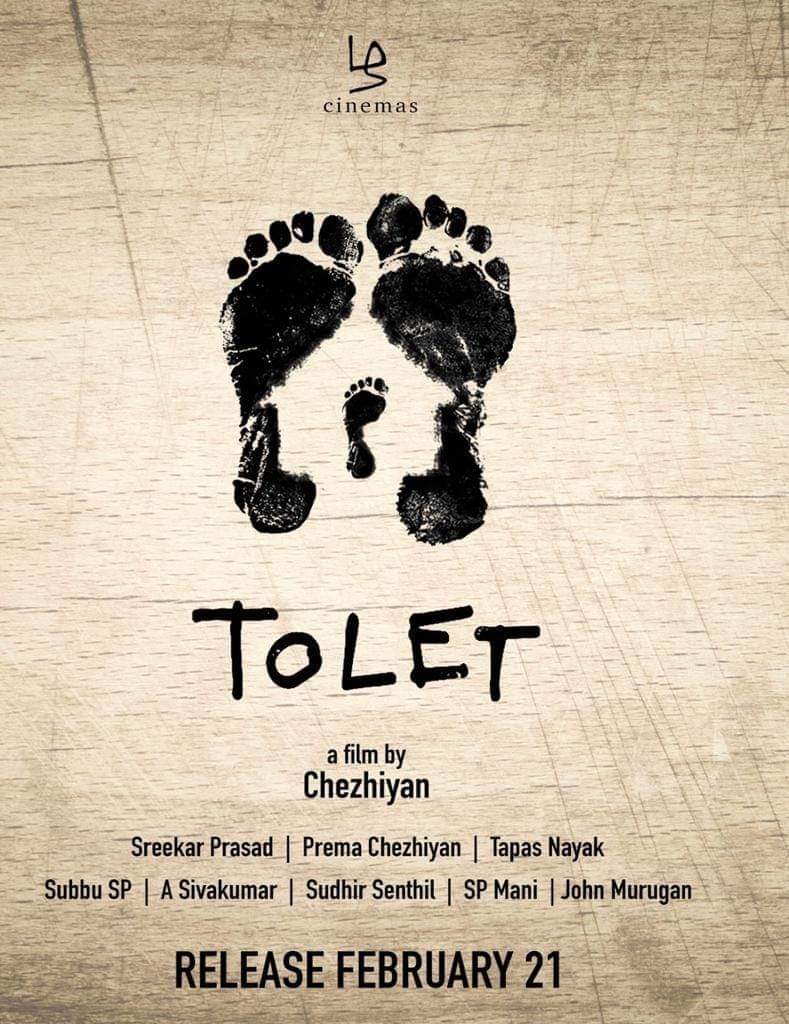 pcsreeram's tweet photo. #TOLET 
An important film
Releasing  today .
Best wishes @Rchezhi https://t.co/ckLPUltLre