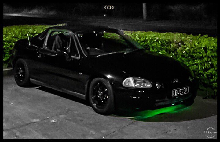 TorettoCafe's tweet photo. When you want the #Civic and the aero top #Supra but can’t afford both... My Frankenstein built #VTEC #Delsol #Crx #B20 with a #B18 head all Forged and ready for #boost #Honda #jdm #stanced #import They laugh at me till the LOSE...! 😝 #Skunk2 EVERYTHING...!! https://t.co/nRnxTbeftm