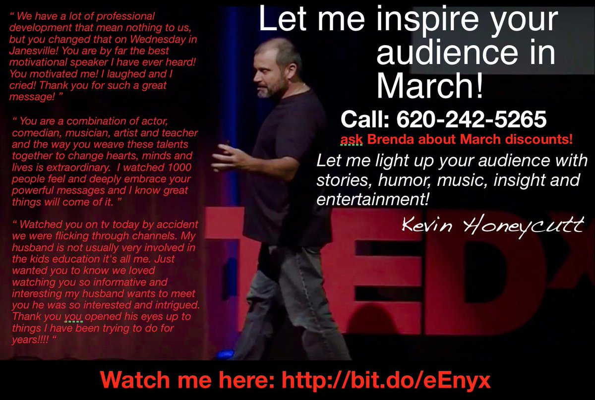 kevinhoneycutt's tweet image. Bring me to your school to inspire all of your people...kids too! Contact @BDruecker to get it on the calendar. #CISCsymp2019 #cisc2019