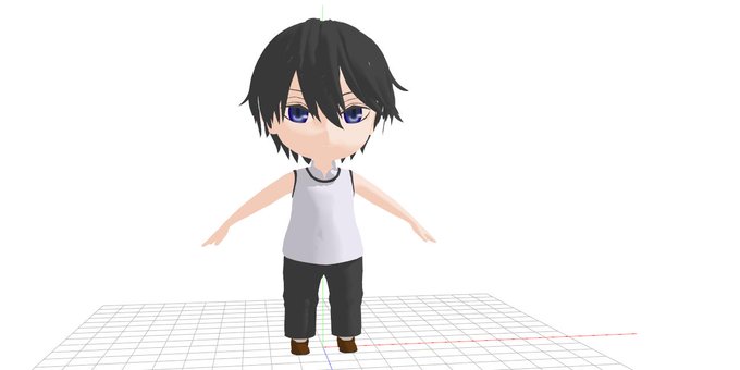 Mmdちび素体改造覚書 その1 エレホン番外地 改