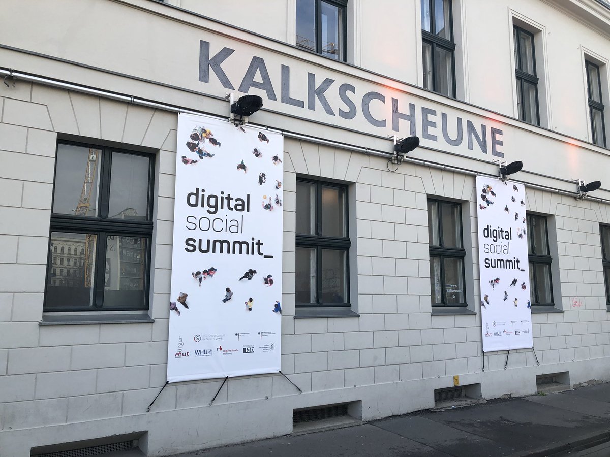 eberius's tweet photo. Heute wieder in der #kalkscheune, heute zu #dss2019; ich freue mich @mariosorg zu sehen https://t.co/lDuIwuIbrZ