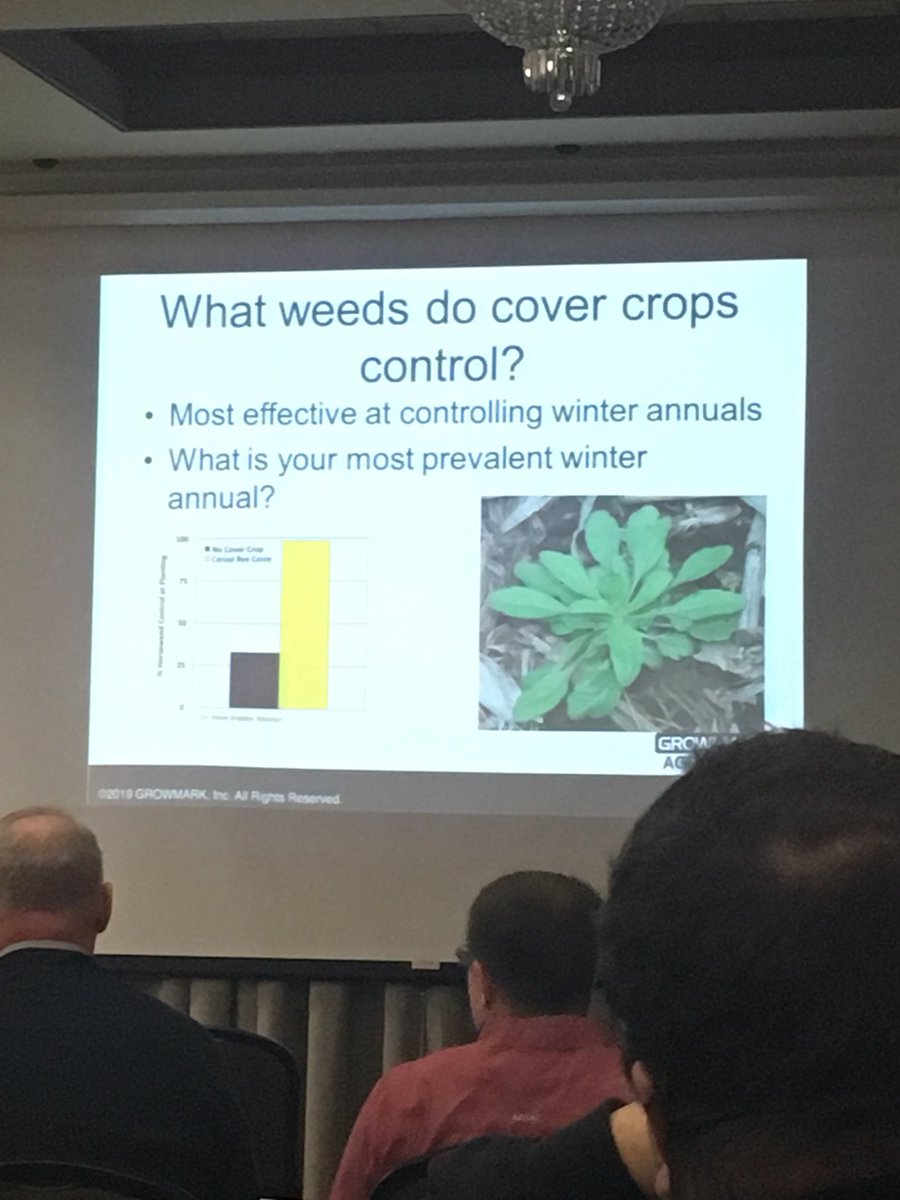 albrechc92's tweet photo. Ready for day 2 at #FSAgConf19! First up Dr David Powell talking about how to control and terminate cover crops and their benefits to our cropping system. https://t.co/z34BcPFwCn