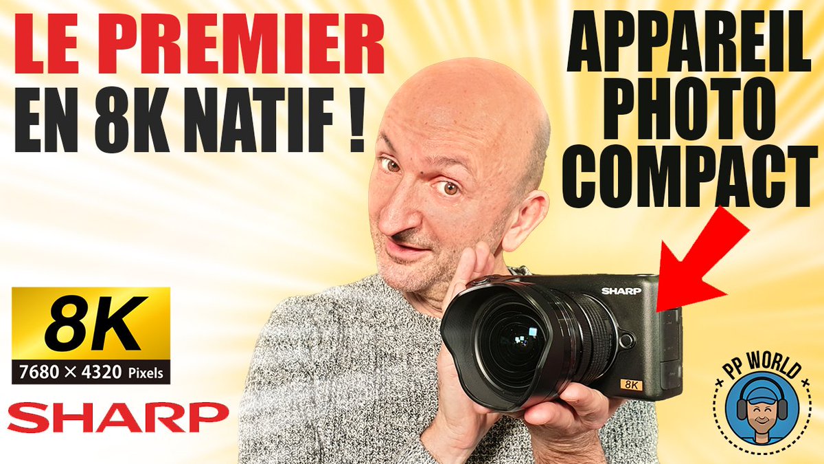 ppgarcia75's tweet photo. Un format court (4 mn) qui va droit à l'essentiel, je vous dis ce que je sais du PREMIER prototype d'appareil photo/caméra disposant d'une MATRICE 8K en natif ! @SHARP_JP @Nicolas_Moutier 
🔽🔽
https://t.co/Keh9yXTp2S https://t.co/k8QyqPLRzL