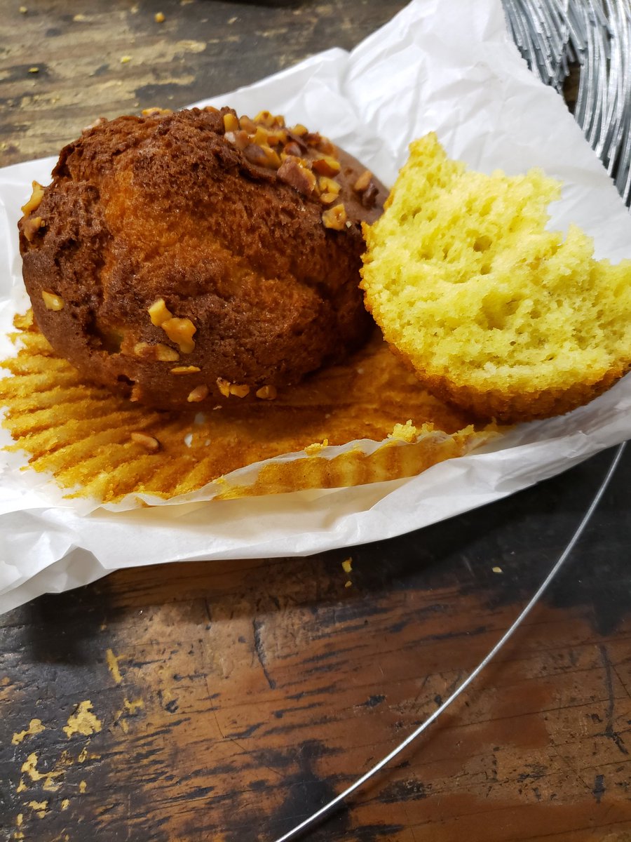 PsychoAxeMan's tweet image. When you wreck @DarkWynter muffin.  #muffinman