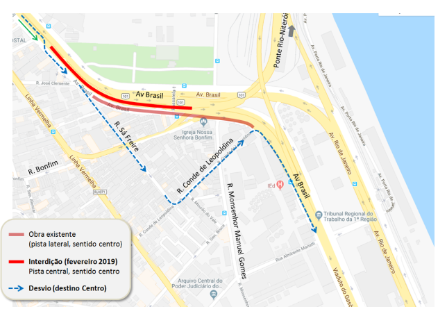 Uzivatel Centro De Operacoes Rio Na Twitteru Atencao Brt Transbrasil Avenida Brasil Tera Bloqueios Para Obras No Caju Das 23h De Hoje Ate As 5h Desta 6ªfeira Desvio Sera Feito Pela R