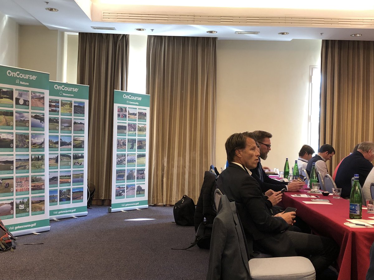 Proud to be at #feggaconference and supporting european Greenkeepers association collaboration on #sustainability #oncourse