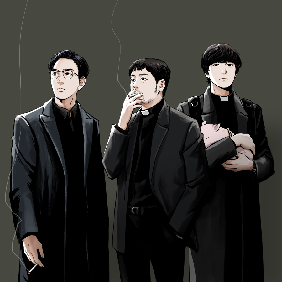 namusw00's tweet photo. 검사제 x 사바하 https://t.co/IpIK3uF0S7