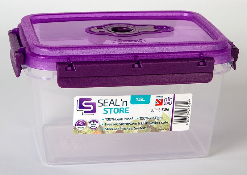 thinkcreatives's tweet image. The new Seal 'n Store #brand makes its debut this week in Morrisons stores across the country. High quality, food storage that is microwave, dishwasher and freezer safe with a date dial to track freshness. #Branding and #label by @thinkcreatives