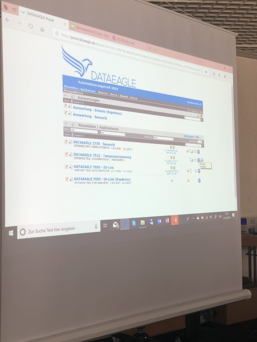 EnaEberhardt's tweet photo. Condition Monitoring: IO-Link Sensorwerte könenn in der Cloud überwacht werden... Wie haben wir heute auf dem @Automat_Treff gelernt. #theworldiswireless viele Produkte in Kombination machen es möglich: @Schildknecht_AG @Murrelektronik @SICK_de @CODESYS_Group https://t.co/tGRa9lyvbp