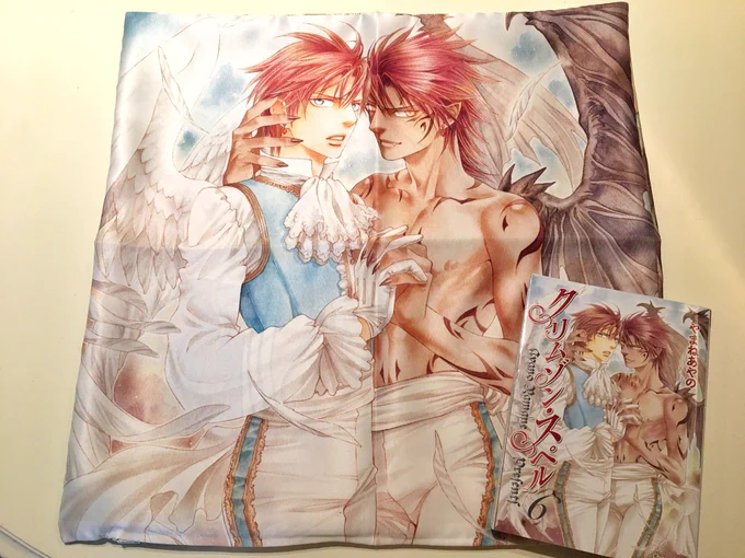 キャラセレ読書プレゼント用のクッションカバーが届きました(*'□`)ノ
なんとリバーシブル!裏にハヴィ〜いた! 