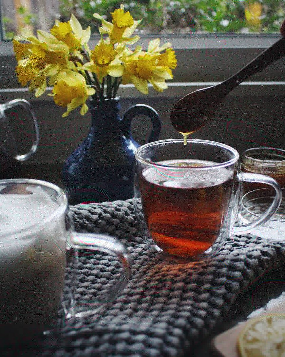 Giveaway 🌿🌿🌿 With early Spring storms rolling through all week, we've been combating the cold and dreariness with nonstop tea and tea lattes. Giving away a set of these beautiful glass mugs from @trinsonlife over on Instagram today ➡️ instagram.com/p/BuJV_yGg6Vu/…