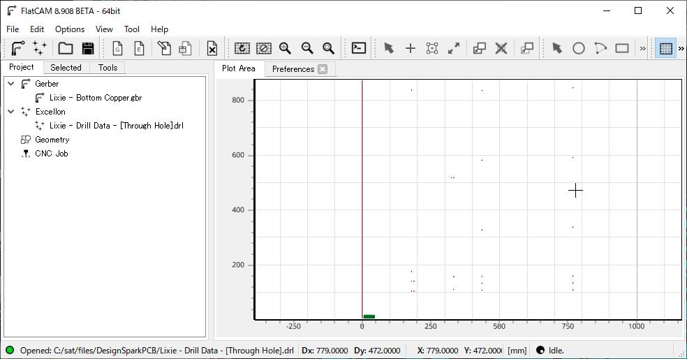 wcinp's tweet image. DesignSparkPCBを8.0から8.1.2にVerUpしたらドリルファイルをFlatCAMで読めなくなった(左側)・・orz
対処方法をブログに追記しました。
#DesignSparkPCB #FlatCAM
piclabo.blog.so-net.ne.jp/CncNixieTube004