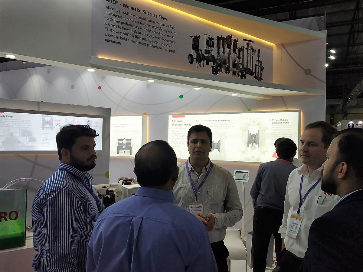 IngrsollRandInd's tweet photo. Come and dismantle an ARO EXP pump using #VirtualReality at #ChemTech2019 to understand what we mean by fluid intelligence! Visit #AROatChemtech at Booth C2A. @AROpumps https://t.co/QjvgOnmDG6