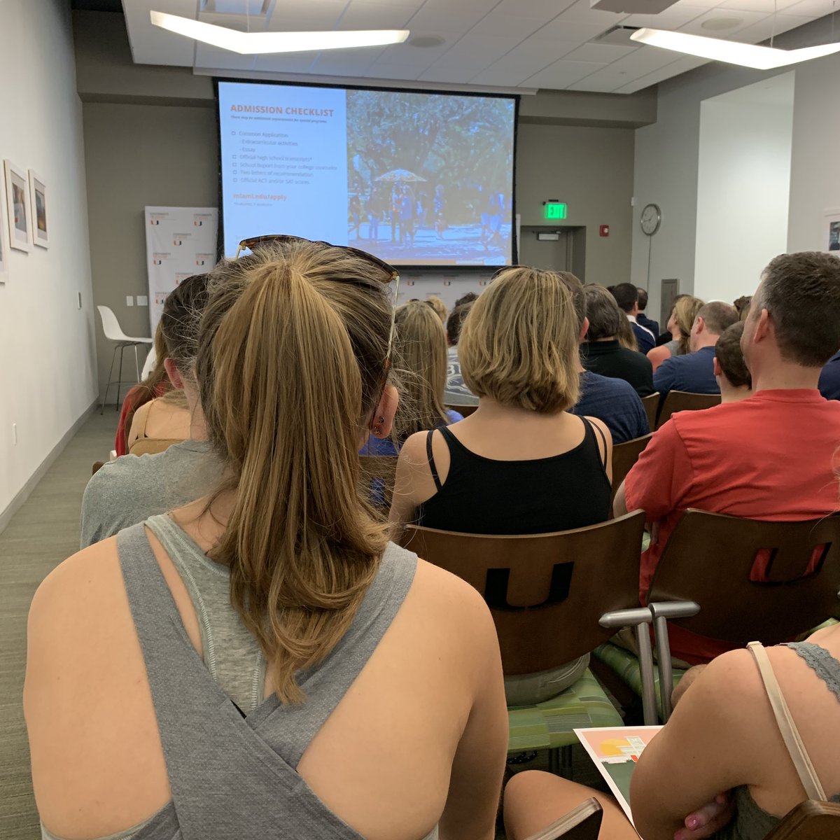lyceeunivprep's tweet photo. Why isn’t anyone taking notes? Drives the counselor crazy! @univmiami https://t.co/B3TgFylayk