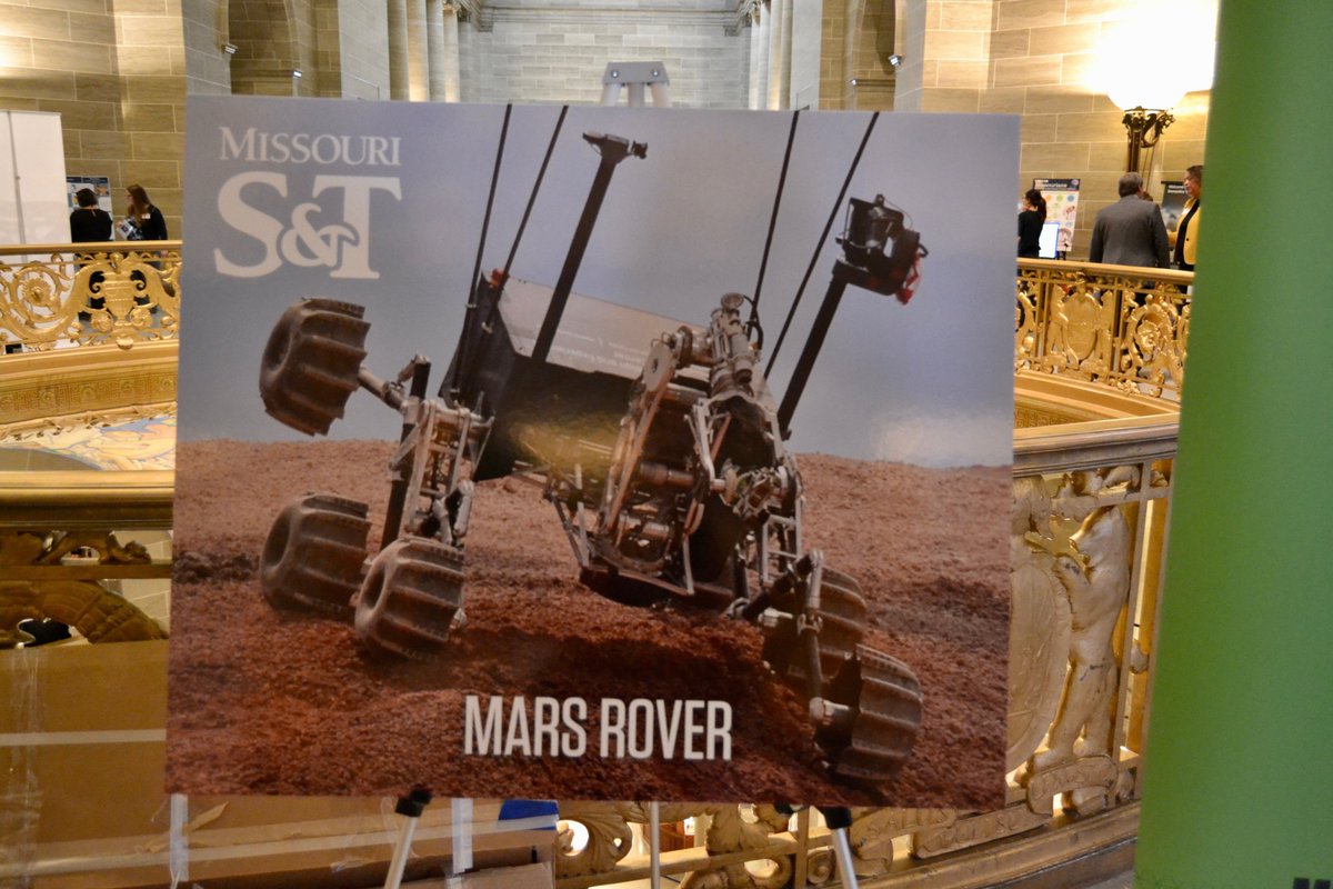 umsystem's tweet photo. The Martians have Landed at @MissouriSandT and students are excited to show how they work together to take on challenges ranging from technical and scientific issues to business planning while they are #ServingMissourians! #ShowMeUM https://t.co/JjbUnyHoIo