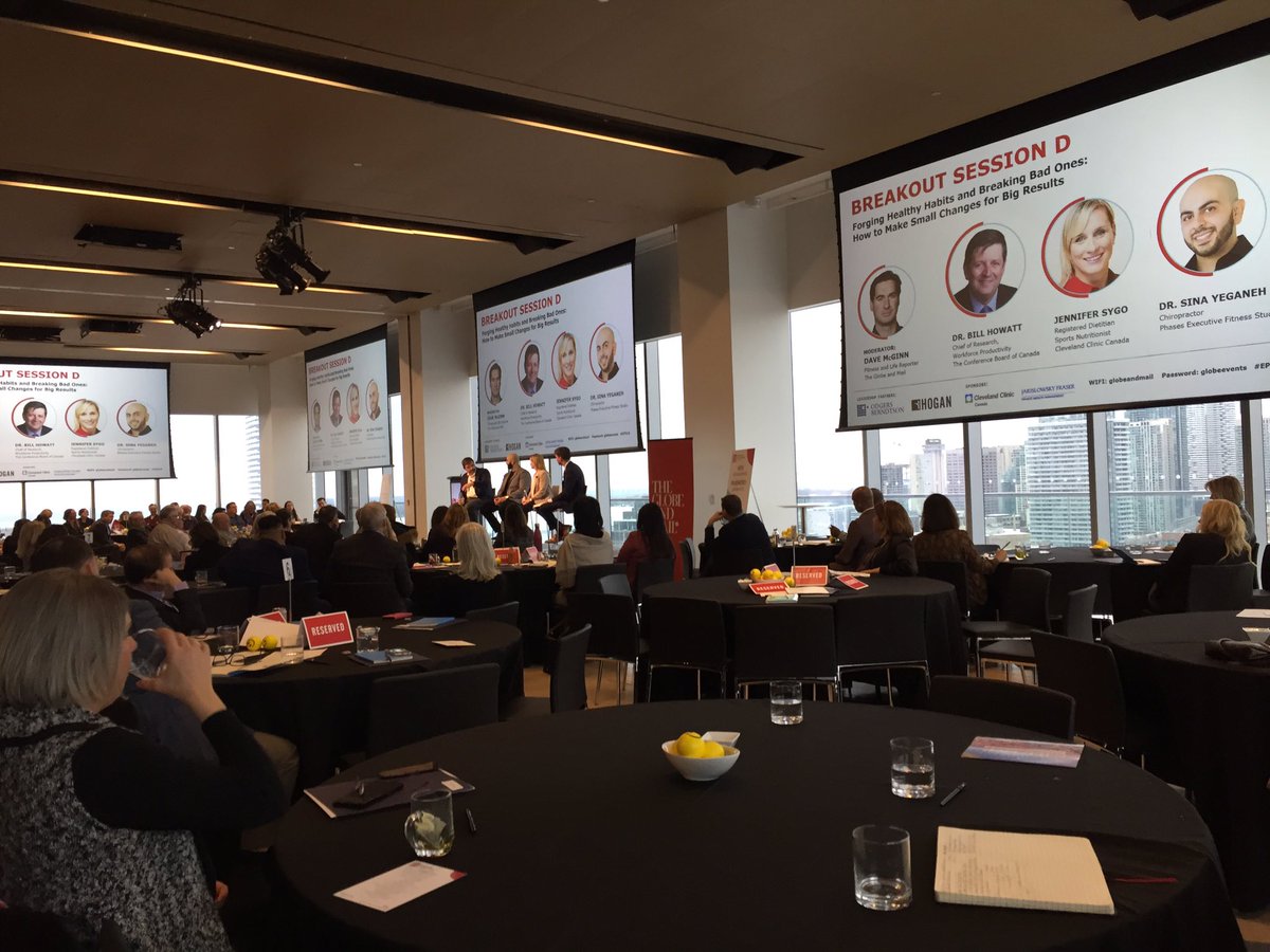 KathyZdanowski's tweet photo. ‘Intention vs compulsion’ when using social media ~ a reminder of the negative mental health affects when we use digital media in a compulsive, obssessive way (transferrable to many other facets in life)  @globeandmail #EPS19 #KeyTakeaway https://t.co/Bs26LRzDbd