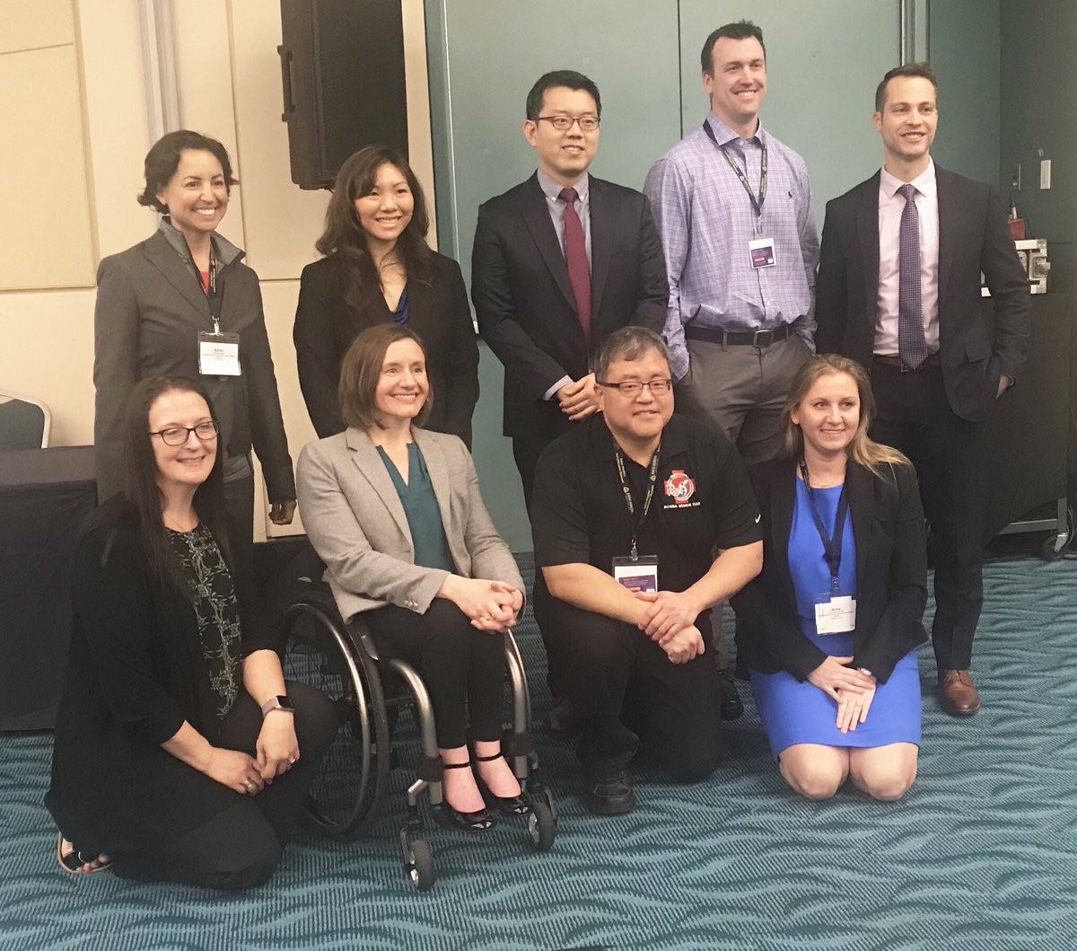 HossamMohamedMD's tweet photo. Our resident @TiffanyMLauMD is on a group of experts @AAPhysiatrists #Physiatry19 sharing about #AdaptiveSports programs and promoting their adoption! @CheriBlauwetMD @SpauldingRehab @Burke_Rehab @YusikChoMD @RamanSharmaMD @TochiNworuMD #Physiatry https://t.co/aELC7eEcGa