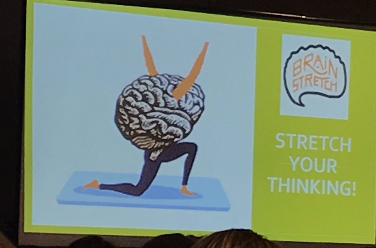 Adrienne Gear nous pousse à réfléchir à la pensée critique en lien avec la conscience sociale et émotive par l’entremise de la littérature jeunesse📚🍎.  <a href="/SylvieLL/">Sylvie Levasseur</a>  #RFTLOI2019 #collabcepeo