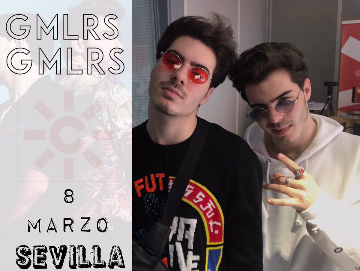 dominguezja's tweet photo. No os perdáis a @GemeliersMusic en concierto!! #LaFiestadeGemeliers 
Feliz cumpleaños chicos!!! @_jesus_OM @DanieloviedoM https://t.co/VhdippuekV