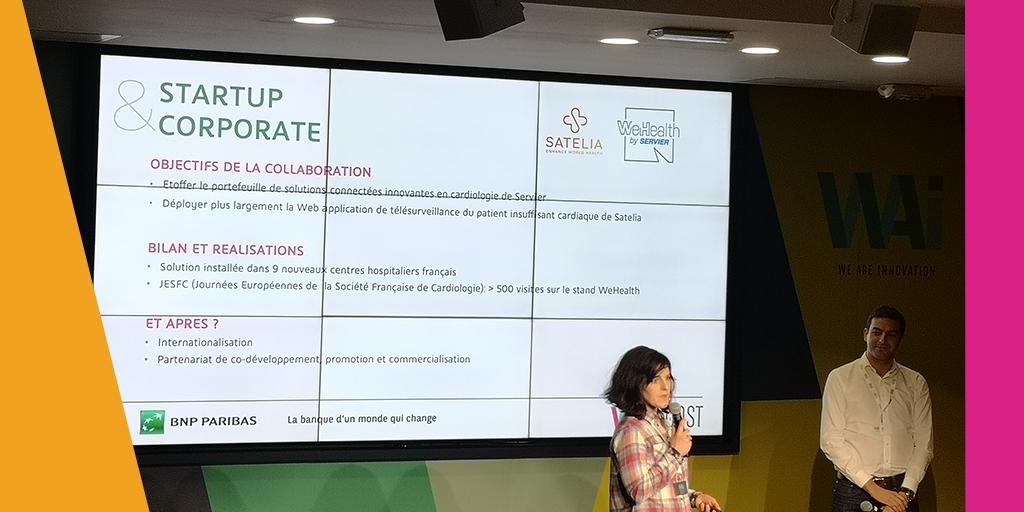 WAI_BNPP's tweet photo. .@SateliaApp et @WeHealth_ ont travaillé sur des solutions d'#eSanté pour améliorer la prise en charge de patients atteints de maladies chroniques. 9 centres hospitaliers français en bénéficient. 🏥👩‍⚕️
#WaiBoost https://t.co/d9BvtplbhD