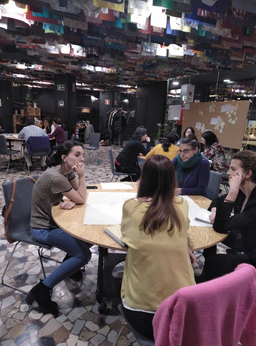 dfcspain's tweet image. Mirando al futuro: última parte del #LabICAN de #DesignForChange en @ImpactHubMAD facilitado por @mluengop y @agollerizo con la participación de @chiquitectos @CoachSerrano @macajifi @lalunebleue_ @amllcc  #DFCSeMueve