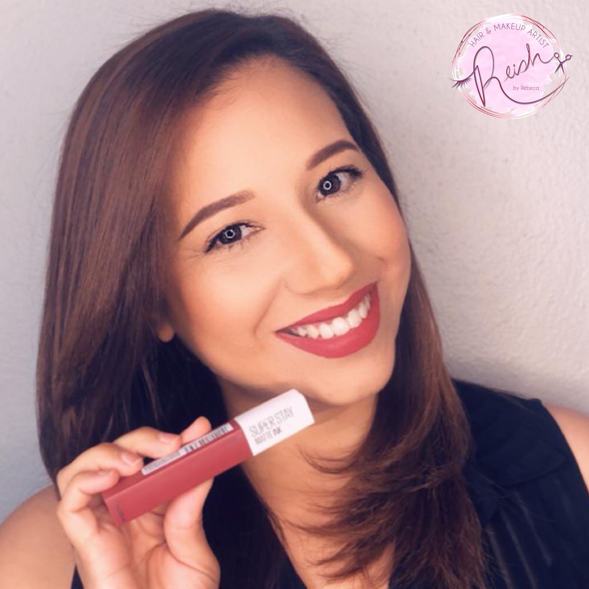 Reish Hair And Makeup Attention To Details Is Of Utmust Importance When You Want To Look Good Carolina Herrera Today S Detail Maybelline Superstay Matte Ink Color Ruler 80 Maybellinesuperstaymatteink