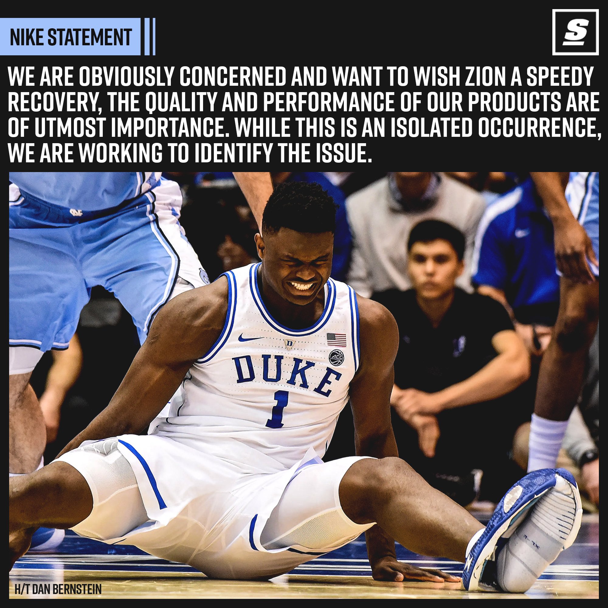 Nike statement top on zion