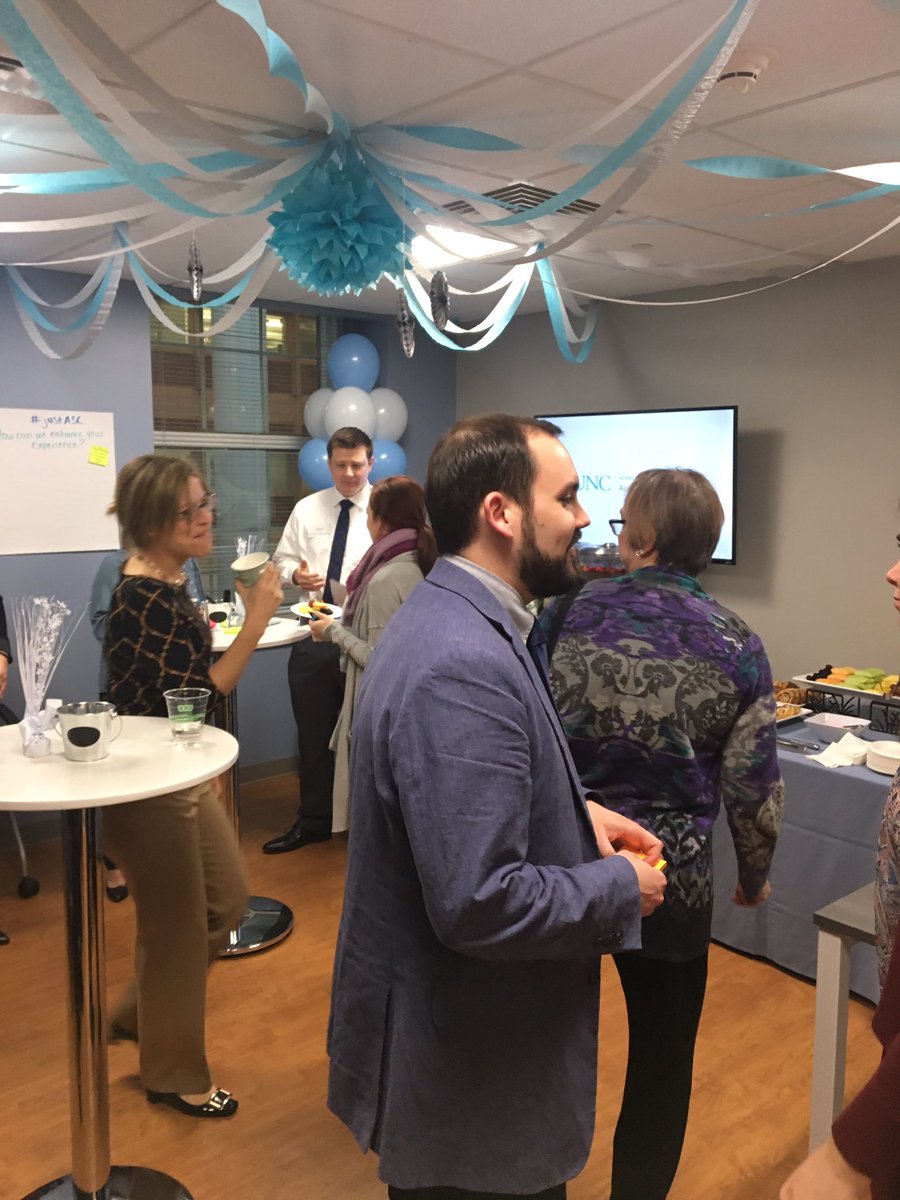 NikkiLobczowski's tweet photo. Hanging out at the new @unc_sod_asc at @UNCDentistry! Stop by from 9-2 for food, door prizes, and to learn how the center can support can inspire excellence in teaching and learning. #justASC https://t.co/BkzmI3RvTz
